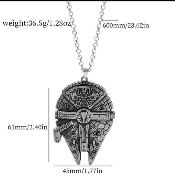 Star Wars Starship Necklace - Picture 3 of 4